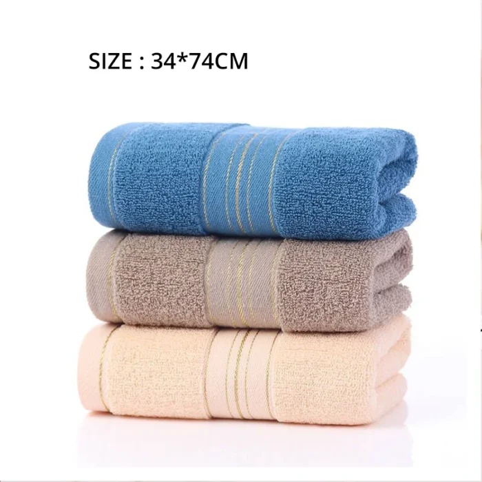 kf-Sf1741cb413724ddbbad374ab8c668b55U Thickened Cotton Towel With Strong Water Absorption Universal Towel For Adults And Children Solid ColorSkin Friendly Towel - Image 6
