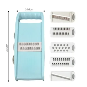 5 in 1 Multi-Functional Vegetable Chopper Onion Chopper Food Chopper Kitchen Mandoline Slicer Veggie Dicer Cutter