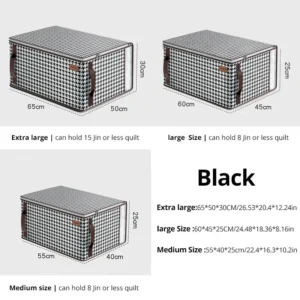 Thickened Non-woven Quilt Storage Bag For Household High-capacity Clothing Clothes Packaging Bag Organizing Luggage Bag