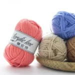 12pcs Multicolor Yarn Knitting Supplies , Crochet Craft For Crocheting And Knitting Yarn Starter Kit For Beginners - Image 2