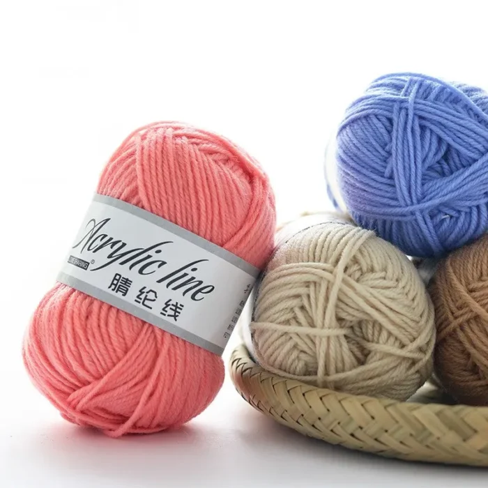 kf-Sf918d5a8c2d54602b27ab28596ced456K 12pcs Multicolor Yarn Knitting Supplies , Crochet Craft For Crocheting And Knitting Yarn Starter Kit For Beginners - Image 2