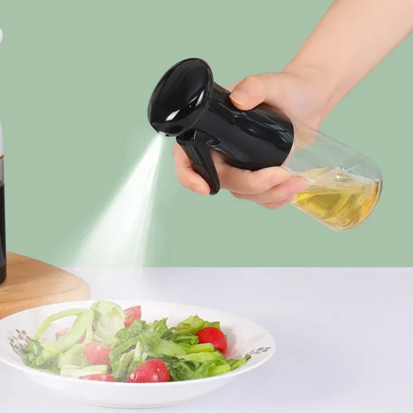 1PC 200/300ml Oil Spray Bottle Camping BBQ Cooking Kitchen Baking Olive Oil Dispenser Vinegar Air Fryer Sprayer Salad Gadgets - Image 2