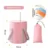 Large pink with lid