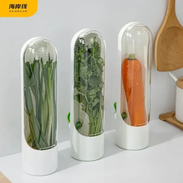 Cross-border Vanilla Vegetable Fresh-keeping Box Dust-proof Anti-pressure Environmental Protection Fresh-keeping Device Creative - Image 1