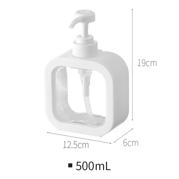 1pc Large Capacity Empty Bottle Laundry Detergent Dispensing Bottle and Shower Gel Detergent Dispensing Bottle - Image 5