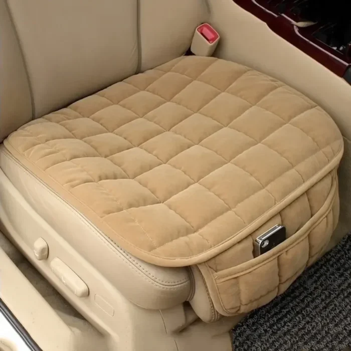 kf-A0bd9699330424fb69d8316d0ce4ec95bx Car Seat Cover Winter Warm Seat Cushion Anti Slip Universal Front Chair Seat Breathable Pad for Vehicle Auto Car Seat Protector - Image 1