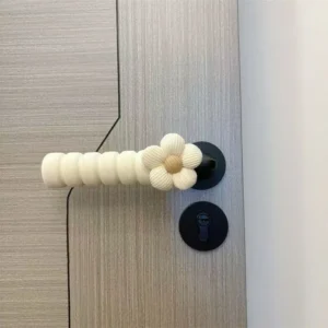 Cartoon Silicone Door Knob Covers Anti Collision Baby Pet Proof Bumper for Nursery Bedroom Noise Reduction