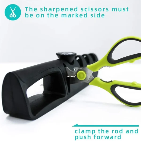 Knife Sharpener Angle Adjustable 4 Stages Scissors Sharpening Stone Professional Kitchen Grinder Knives Whetstone Sharpener Tool - Image 6