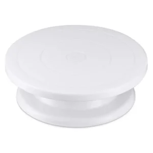 Baking Tools With Non-Slip Edge Plastic Cake Laminating Turntable Table Cake Turntable Laminating Table Cake Tools