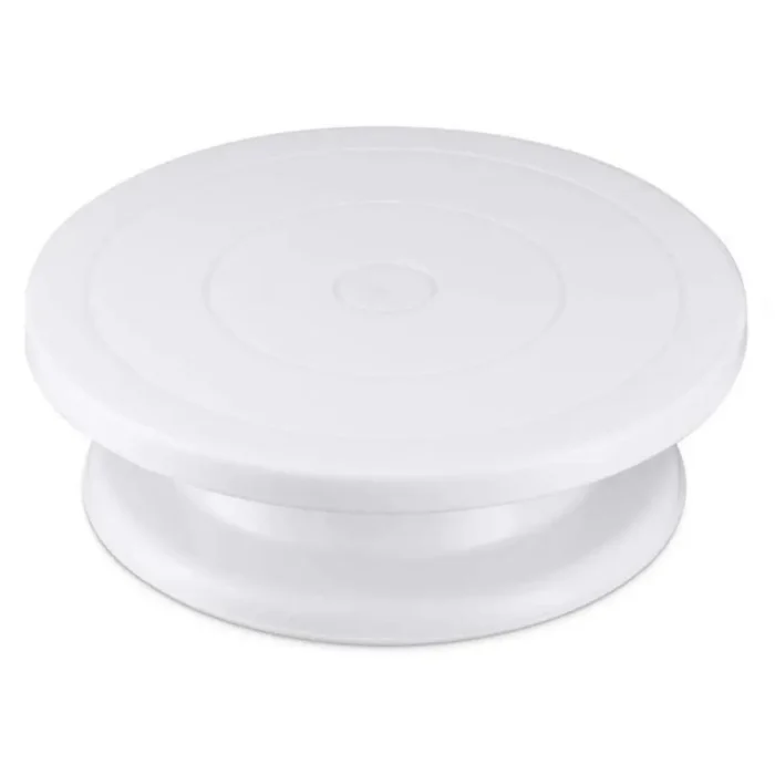 Baking Tools With Non-Slip Edge Plastic Cake Laminating Turntable Table Cake Turntable Laminating Table Cake Tools - Image 4