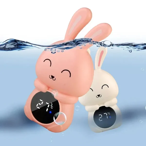 kf-S1780b57c00d24192b63a747667d66bb6I Baby Bath Temperature Meter Floating Digital Water Baby Bath Temperature Meter LED Display Temperature Tester Safety Cartoon - Image 1