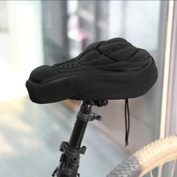 Soft 3D Padded Cycling Bicycle MTB Bike Saddle Seat Cover Cushion Sponge Foam Comfortable Saddles Mat Bicycle Accessory - Image 1