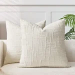 2pcs set All-Season Farmhouse Series Cushion Covers, Modern Decorative Square Art Pattern Printed Lumbar Covers, Home Decor