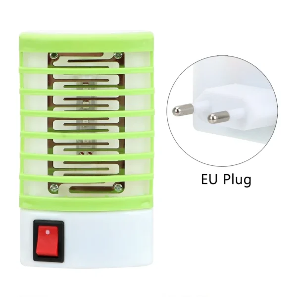 Mosquito Killer Lamps Novelty Lighting Electric Mosquito Fly Bug Insect Trap Killer US/EU Plug LED Socket - Image 2