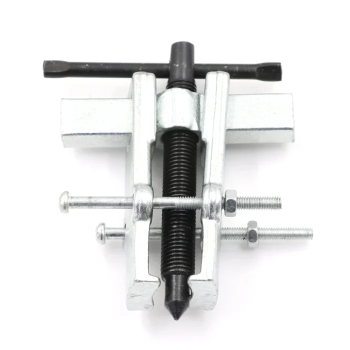 kf-S4abf188d9fa64af493e78133980766aa1 Two Claws Bearing Gear Puller Hand Tool 65mm Puller Hand Tools Pump Wall Pulley Steel Remover Straight Type - Image 1