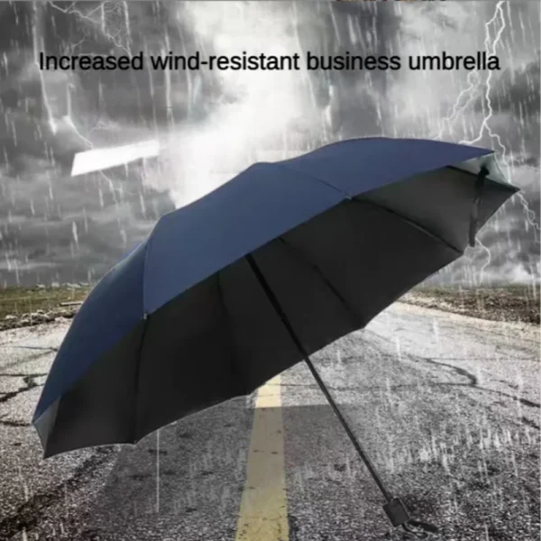 Travel Portable Mini Sun & Rain Folding Anti UV Umbrella, Compact Umbrella for Car, Lightweight UV Protection Windproof Umbrella - Image 4