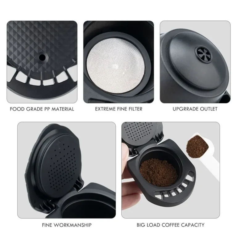 Refill Reusable Capsule Adapter For Dolce Gusto Coffee Capsule Convert Compatible With Genio S Piccolo Xs Machine Coffee Accesso - Image 5
