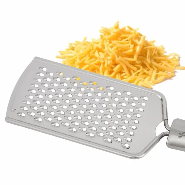LMETJMA Micro Blade Cheese Grater Carrot Ginger Grater With Stainless Steel Handle Nutmeg Lemon Zester Vegetable Graters PY0029 - Image 4