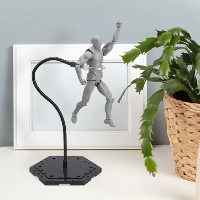 kf-S67563492596e4d9f8a809c5db28d9ffek 25cm Snake Tube Bracket Action Figure Base Display Stand Bracket For Figure Animation Cinema Game Model Toy Bracket Accessories - Image 2