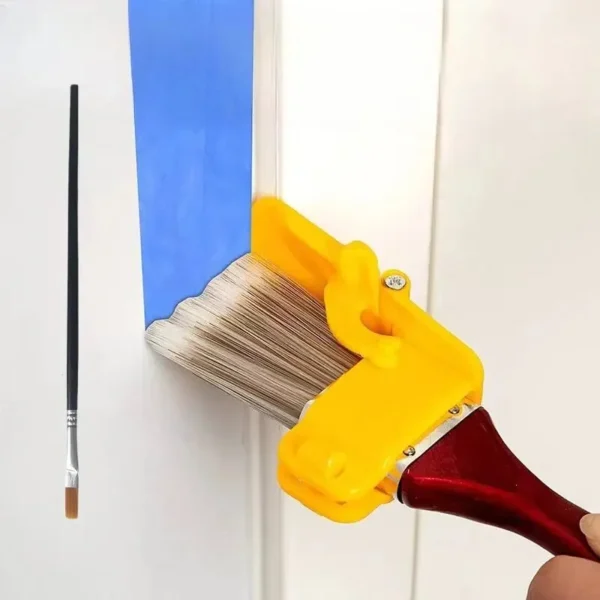 Edging Color Separation Paint Brush Handheld Paint Edger Tool Ideal for Indoor and Outdoor Use on Walls and Ceilings - Image 1