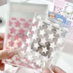 Clear Opp Gift Packaging Bag With Star & Circle Print - A Convenient Way to Store and Display Your Accessories