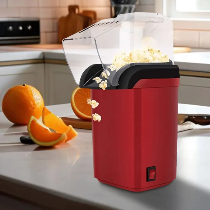 kf-S72d378b690d64515b0102fdae63ac41d8 Popcorn Machine High Popping Rate Fully Automatic Popcorn Machine Electric Air Popper Mini Popcorn Machine for Home Kitchen - Image 1