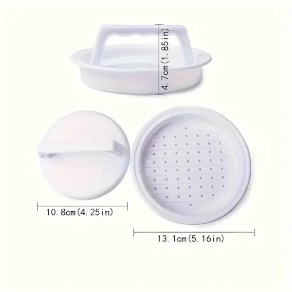 Plastic Burger Multi-Purpose Meat Press Hamburger Press Hamburger Meatloaf Mould Kitchen Tools Burger Press - Image 6