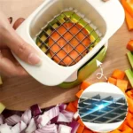 Multifunctional Vegetable Chopper Onion Dicing Artifact French Fries Slicer Kitchen Gadget Cucumber Potato Slicer Kitchen Tools - Image 3