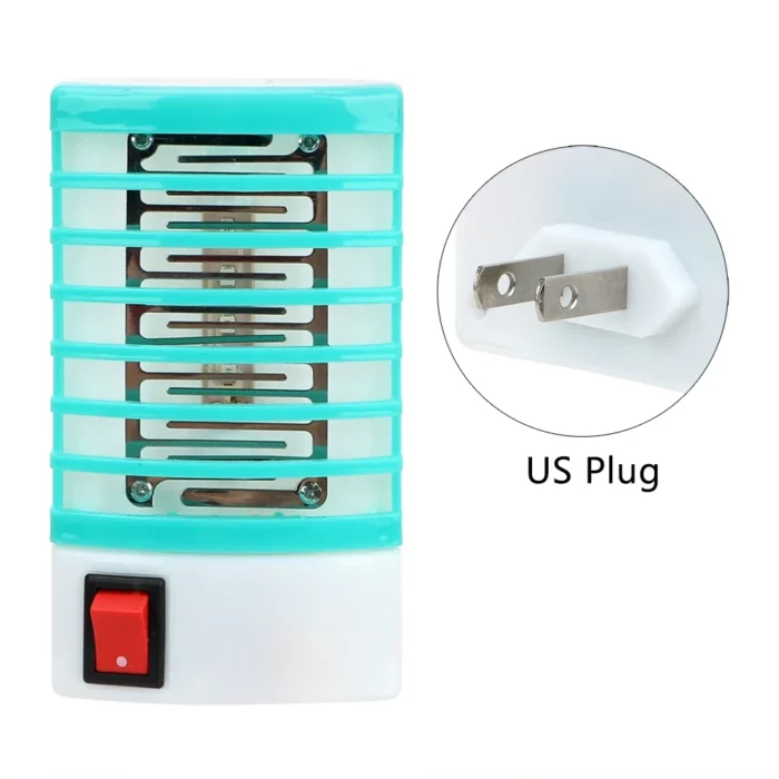 kf-S7ddff0cfd5904a11ad9643f424559197L Mosquito Killer Lamps Novelty Lighting Electric Mosquito Fly Bug Insect Trap Killer US/EU Plug LED Socket - Image 6