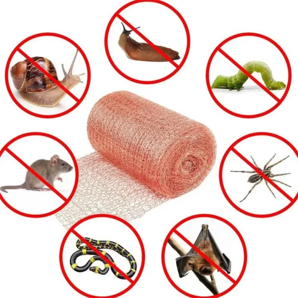 1PC Pure Copper Mesh Anti Snail Copper Wire Filter for Distilling Household Brewed Beer Garden Products - Image 2