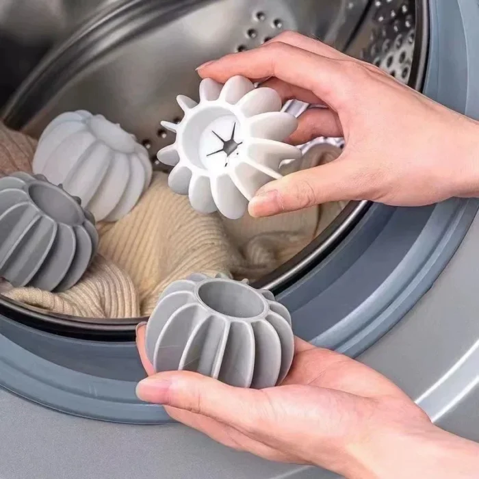 Laundry Ball Reusable Clothes Hair Cleaning Tool Pet Hair Remover Washing Machine Cat Hair Catcher Laundry Ball - Image 1