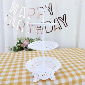 Three-Layer Fruit Plate Dry Fruit Plate Candy Plate Light Luxury Style Tray Dessert Table Decoration Arrangement Plastic Shelf