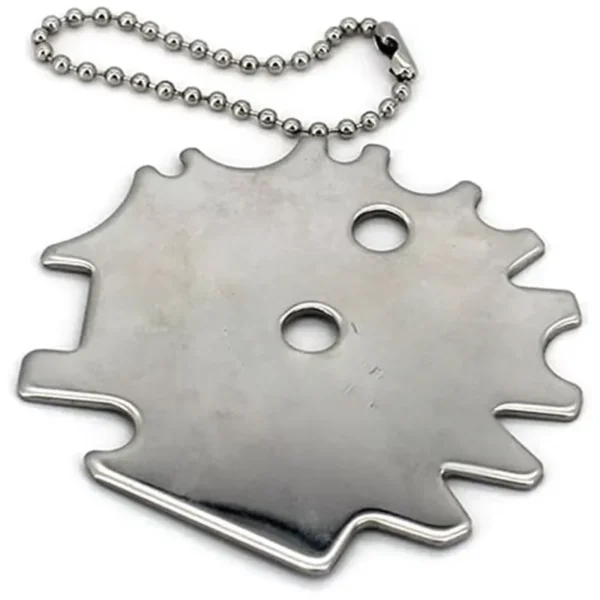 Portable Metal BBQ Grills Grate Cleaner Cleaning Barbecue Scraper Scrubber Tool Grill Cleaning Barbecue Cleaning Grill Scraper - Image 2