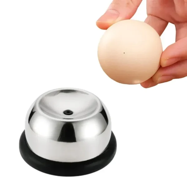 Egg Piercer, Stainless Steel Needle Egg Hole Puncher Eggs Poacher Endurance Hole Seperater Bakery Kitchen Tool for Raw Eggs - Image 3