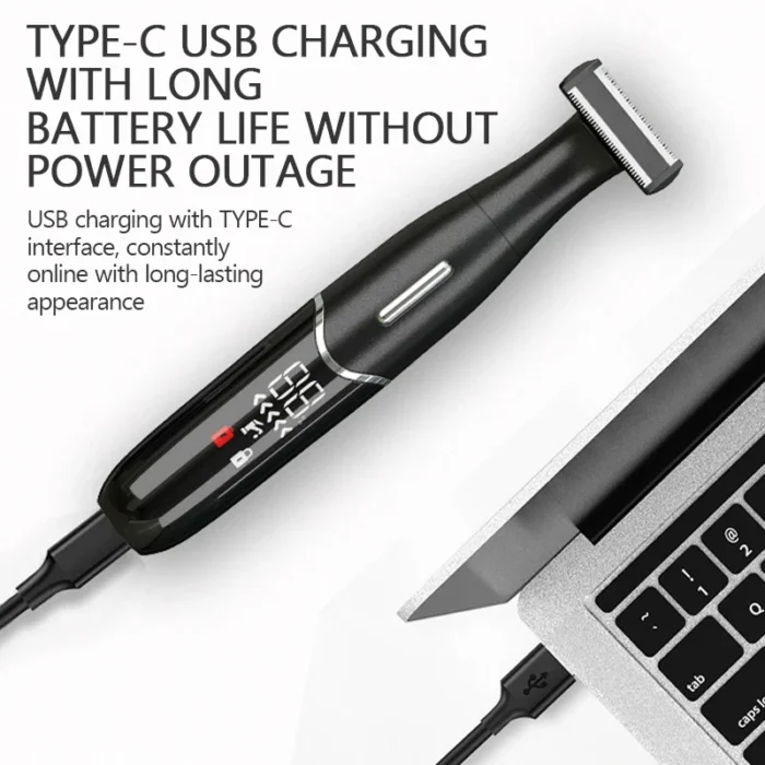 kf-S9bdeb8b98f9546f7aacdfecdb53b9d4de Intimate Areas Haircut Precision Shaver Men Bikini Line Sensitive Razor Balls Eggs Pubic Hair Shaving Trimmer Face Beard Clipper - Image 1