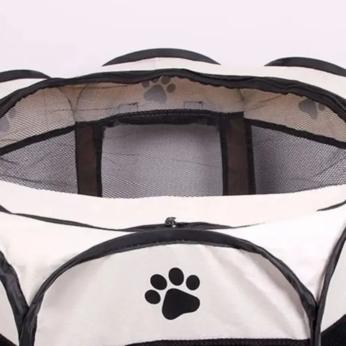 kf-S9fa4b80817974b02824fe222e9c345b6g Portable Foldable Pet Tent Kennel Octagonal Fence Puppy Shelter Easy To Use Outdoor Easy Operation Large Dog Cages Cat Fences - Image 6