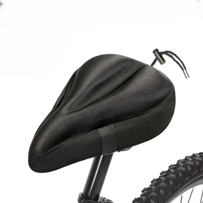 kf-Sa7ee9870c5b7454c920a7e07f60e0628R Bike Seat Cover Gel Spong Comfortable Exercise Bike Seat Cushion Cover Soft for Cycling Class Mountain Stationary Bikes - Image 1