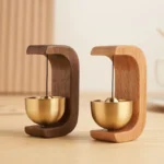 Wind Chimes Door Alert Brass Hanging Ornament Magnetic Doorbell Calming Home Shop Decor Durable Brass Door Accessory