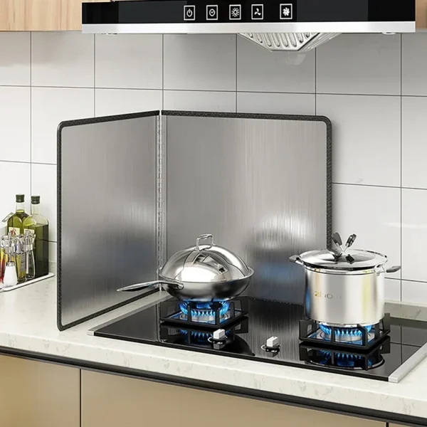 Oil Splatter Guard Grease Splatter Screen for Frying Splatter Guard Stainless Steel Splatter Screen Gas Stove Oil Splash Guard - Image 3