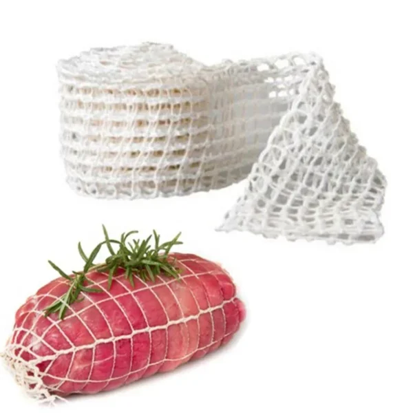 3 Meters Cotton Meat Net Ham Sausage Net Butcher's String Sausage Roll Hot Dog Sausage Casing Packaging Tools Meat Cooking Tool - Image 3