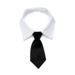 Pet Dog Cat Formal Necktie Tuxedo Bow Tie Black and Red Collar for Dog & Cat Pet Accessories for Wedding Holiday and Party Gift - Image 4