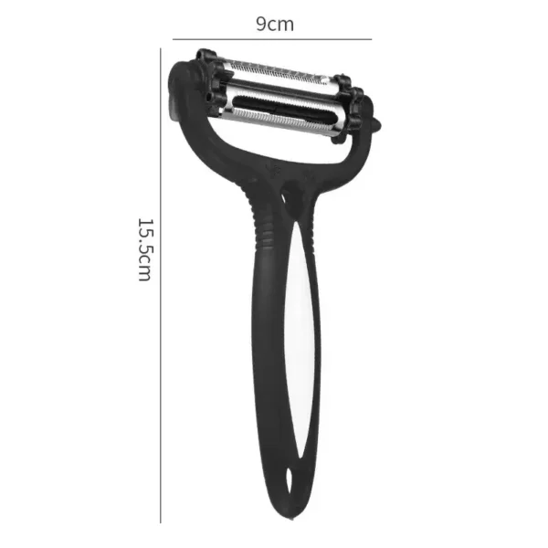 1PC New Multifunctional 360 Degree Rotary Peeler Kitchen Tool 3 in 1 Rotary Fruit Vegetable Carrot Potato Peeler Cutter Slicer - Image 6