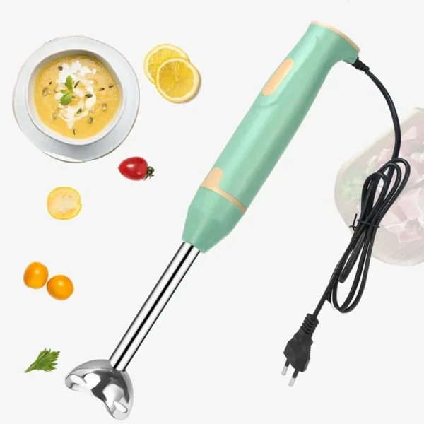Immersion Hand Stick Blender Electric Food Vegetable Grinder Handheld Stick Mixer for Smoothies Sauces Baby Food Soups - Image 1