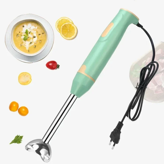 kf-Sbda80e2f1d504e269e3e19c1999b0aa4D Immersion Hand Stick Blender Electric Food Vegetable Grinder Handheld Stick Mixer for Smoothies Sauces Baby Food Soups - Image 1