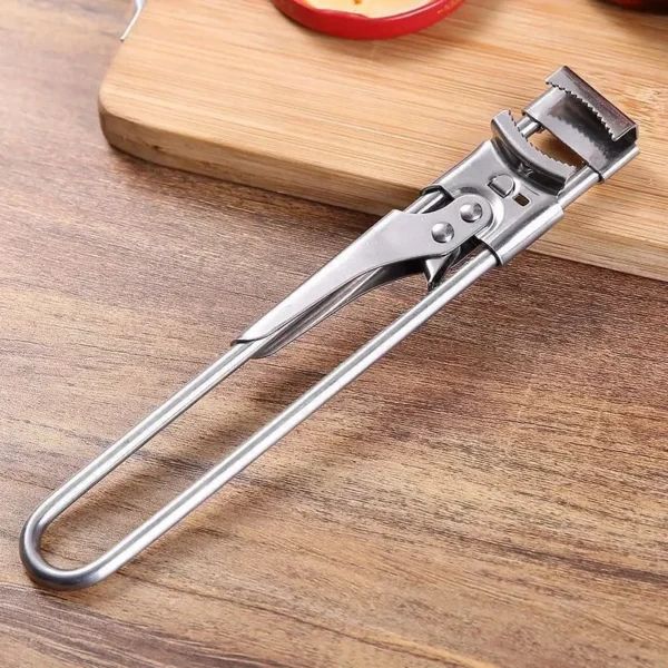 New Non-slip Stainless Steel Can Opener Adjustable Bottle Opener - Image 1
