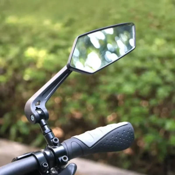 Bike Rearview Mirror Mountain Bike HD Reflection Mirror Battery Bike Adjustable Mirror Outdoor Riding Accessories - Image 1