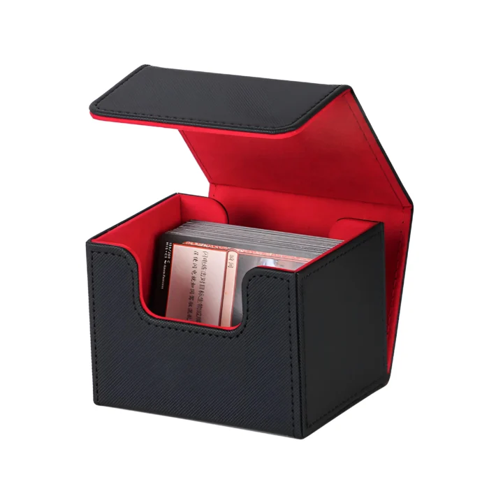 Flip Side Insert Pokémo Pikachu Youka Card Collection Box Game Peripheral Magic Card Game Card Box Home Small Object Storage Box - Image 1