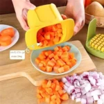 Multifunctional Vegetable Chopper Onion Dicing Artifact French Fries Slicer Kitchen Gadget Cucumber Potato Slicer Kitchen Tools - Image 2