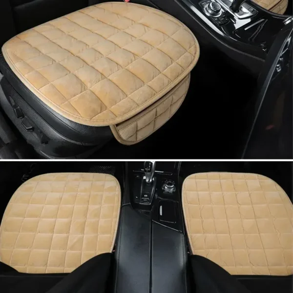 Car Seat Cover Winter Warm Seat Cushion Anti Slip Universal Front Chair Seat Breathable Pad for Vehicle Auto Car Seat Protector - Image 2