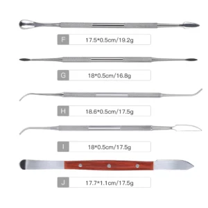 Dental Spatula Plaster Knife Practical Stainless Steel Versatile Teeth Wax Carving Tool Set Dental Instrument Dentist Tools
